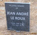 ROUX Jean André, le 1948-2021