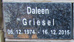 GRIESEL Daleen 1974-2015