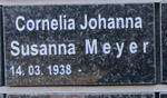 MEYER Cornelia Johanna Susanna 1938-