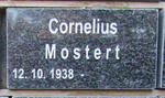 MOSTERT Cornelius 1938-