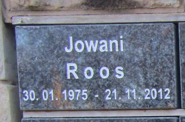 ROOS Jowani 1975-2012
