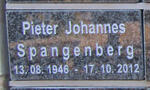 SPANGENBERG Pieter Johannes 1946-2012
