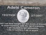 CAMERON Adele 1930-2007