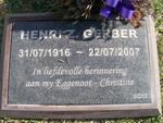 GERBER Henri Z. 1916-2007