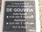 GOUVEIA Joao Nunes, de 1928-2006 & Kathleen 1925-1988
