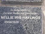 HAYLINGS Nellie Iris 1926-