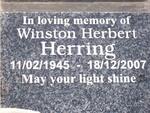 HERRING Winston Herbert 1945-2007