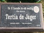 JAGER Tertia, de 1962-2004