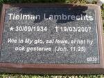 LAMBRECHTS Tielman 1934-2007