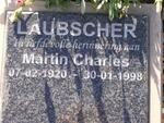LAUBSCHER Martin Charles 1920-1998