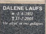 LAUFS Dalene 1951-2005