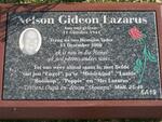 LAZARUS Nelson Gideon 1944-2006