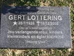 LOTTERING Gert 1928-2005