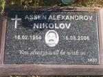 NIKOLOV Assen Alexandrov 1954-2006