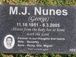 NUNES M.J. 1951-2005