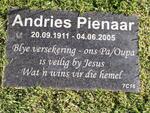 PIENAAR Andries 1911-2005