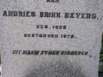 BEYERS Andries Brink 1838-1876