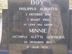BRIERS Philippus Albertus 1886-1960 & Jacomina Aletta Gertruida 1893-1970