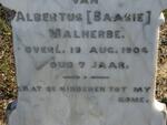 MALHERBE Albertus -1904