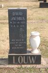 LOUW David Jacobus 1923-1976