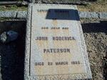PATERSON John Roderick -1955