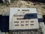 WARRINGTON Elizabeth Maria 1839-1909