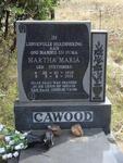 CAWOOD Martha Maria nee STEYNBERG 1908-1993
