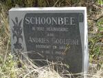 SCHOONBEE Andries Godlieb 1904-1970