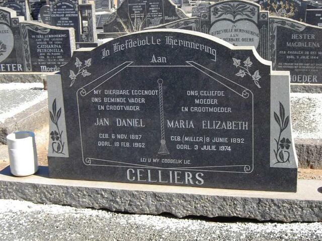 CELLIERS Jan Daniel 1887-1962 & Maria Elizabeth MILLER 1892-1974