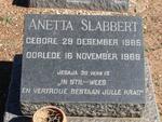 SLABBERT Anetta 1965-1968