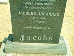 JACOBS Jacobus Johannes 1900-1976