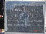 ELS Izak D.J. 1876-1953 & Johanna F. 1880-1936