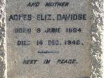 DAVIDSE Agnes Elizabeth 1894-1946