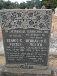 VENTER Hermanus C. 1874-1954 & Bennie C. 1878-1966