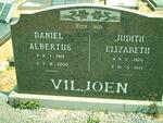 VILJOEN Daniel Albertus 1919-2000 & Judith Elizabeth 1920-1977