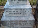 HEATLIE Thomas Tennant  1829-1895 & Eliza Ann HEATLIE 1834-1911