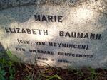 BAUMANN Marie Elizabeth nee VAN HEYNINGEN 1863-1950