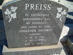 PREISS Johannes Jacobus 1921-1977