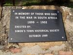 04. Memorial for those who died in the war in South Africa 1899-1902
