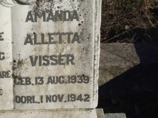 VISSER Amanda Alletta 1939-1942