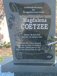 COETZEE Magdalena 1930-2004