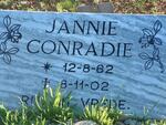 CONRADIE Jannie 1962-2002