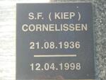 CORNELISSEN S.F. 1936-1998