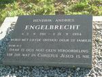 ENGELBRECHT Hendrik Andries 1911-1994