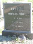 GOUGH Frederick Petrus 1887-1946