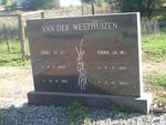 WESTHUIZEN G.J., van der 1908-1991 & A.M. 1914-1990