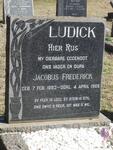 LUDICK Jacobus Frederick 1893-1965