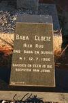 CLOETE baba 1966-1966