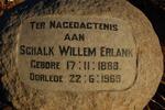 ERLANK Schalk Willem 1888-1969