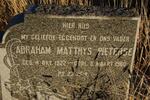 PIETERSE Abraham Matthys 1922-1960